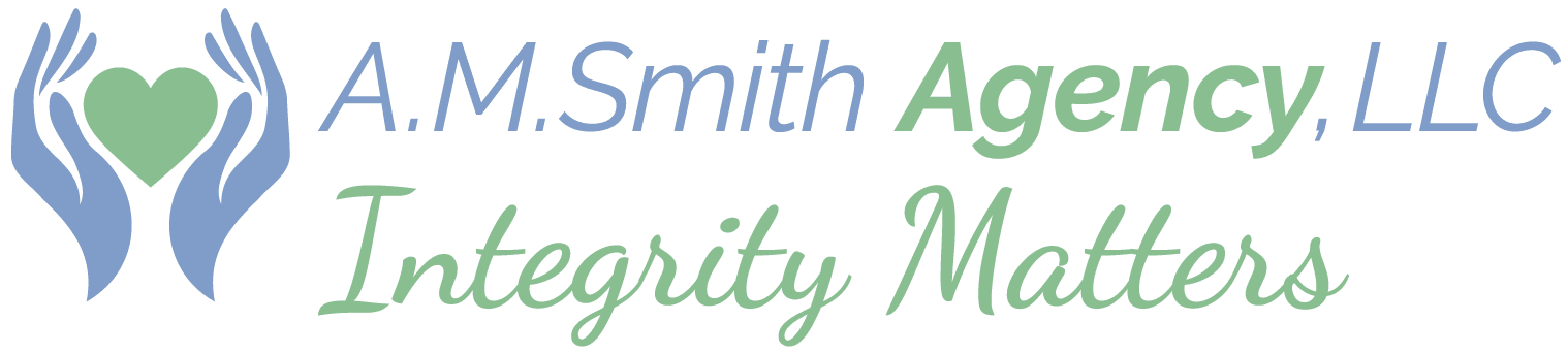 A green banner with the words smith and company.